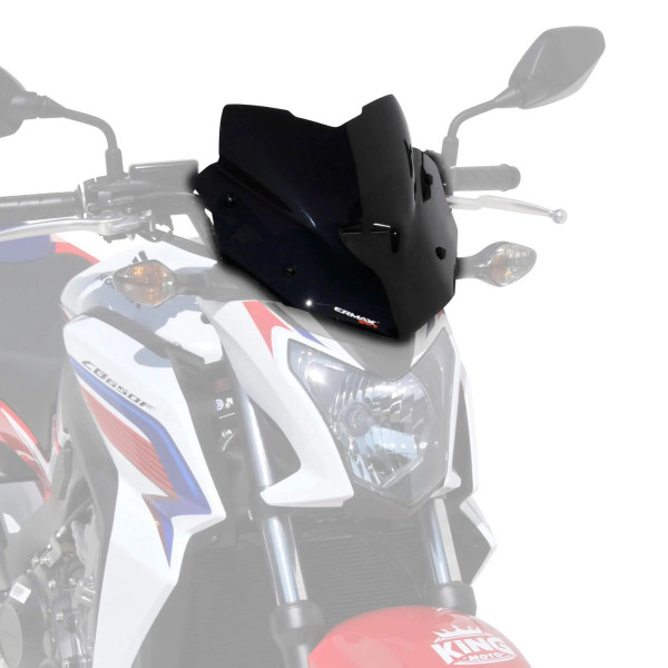 Ermax Ermax sport screen | black (opaque) | honda cb 650 f 2014>2016